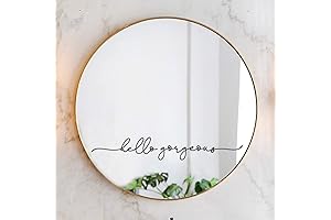 Hello Gorgeous Mirror Decal - Elevate Your Bathroom Décor