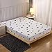 Mengersi Cartoon Sheet Set - Bed Sheets - Extra Soft - Deep Pockets - 1 Fitted Sheet, 1 Flat, 1 Pillow Case - 3 Piece (Twin, Gray)