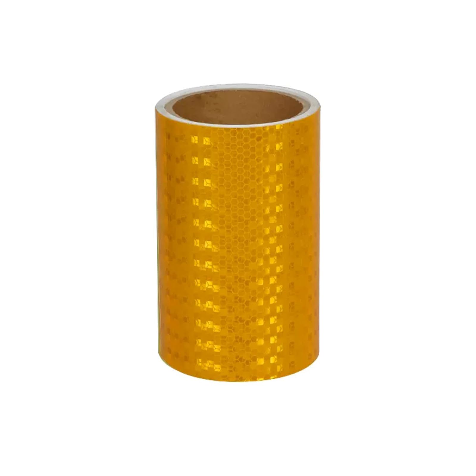 Yuzguhey Orange Yellow Reflective Tape, Self Adhesive Fluorescent Reflector Warning Tape, Multicolor 3-50M(,3M)