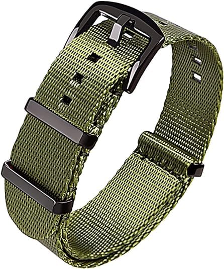 Ritche Military Ballistic Nylon Watch Strap with Heavy Buckle 18mm 20mm 22mm Premium Nylon Watch Bands for Men Women