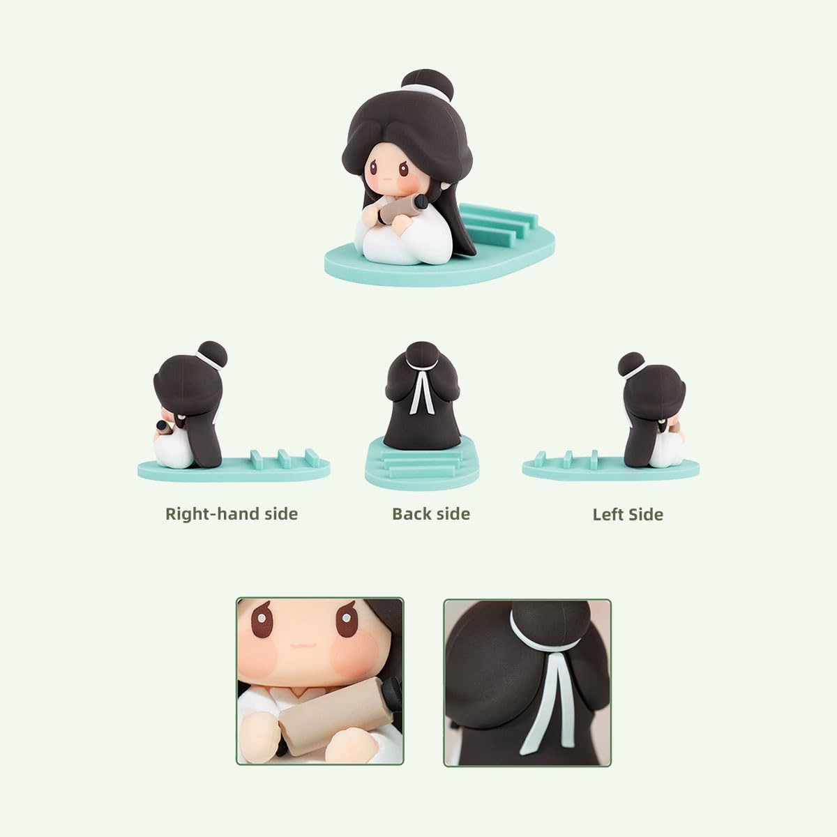 Heaven Official Blessing Cell Phone Holder Official Desktop Display Cute Figure Huacheng Xielian (Xie Lian)