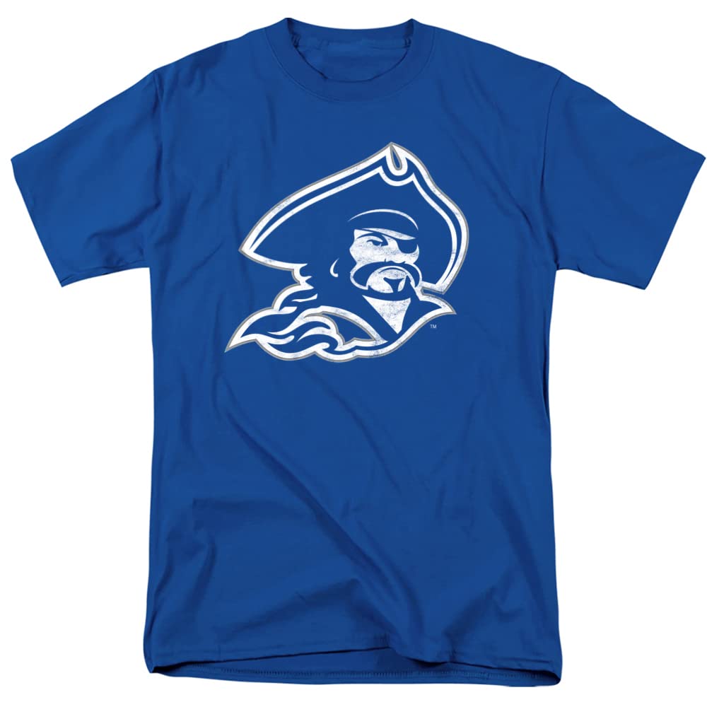 LOGOVISION Official Collegiate Distressed Primary Logo Adult T-Shirt Collection — view 174