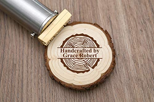 Custom Electric Wood Branding Iron with Custom Stamp,Custom Logo High Heat Stamp,Personal Branding Iron 200W 110V (2.5
