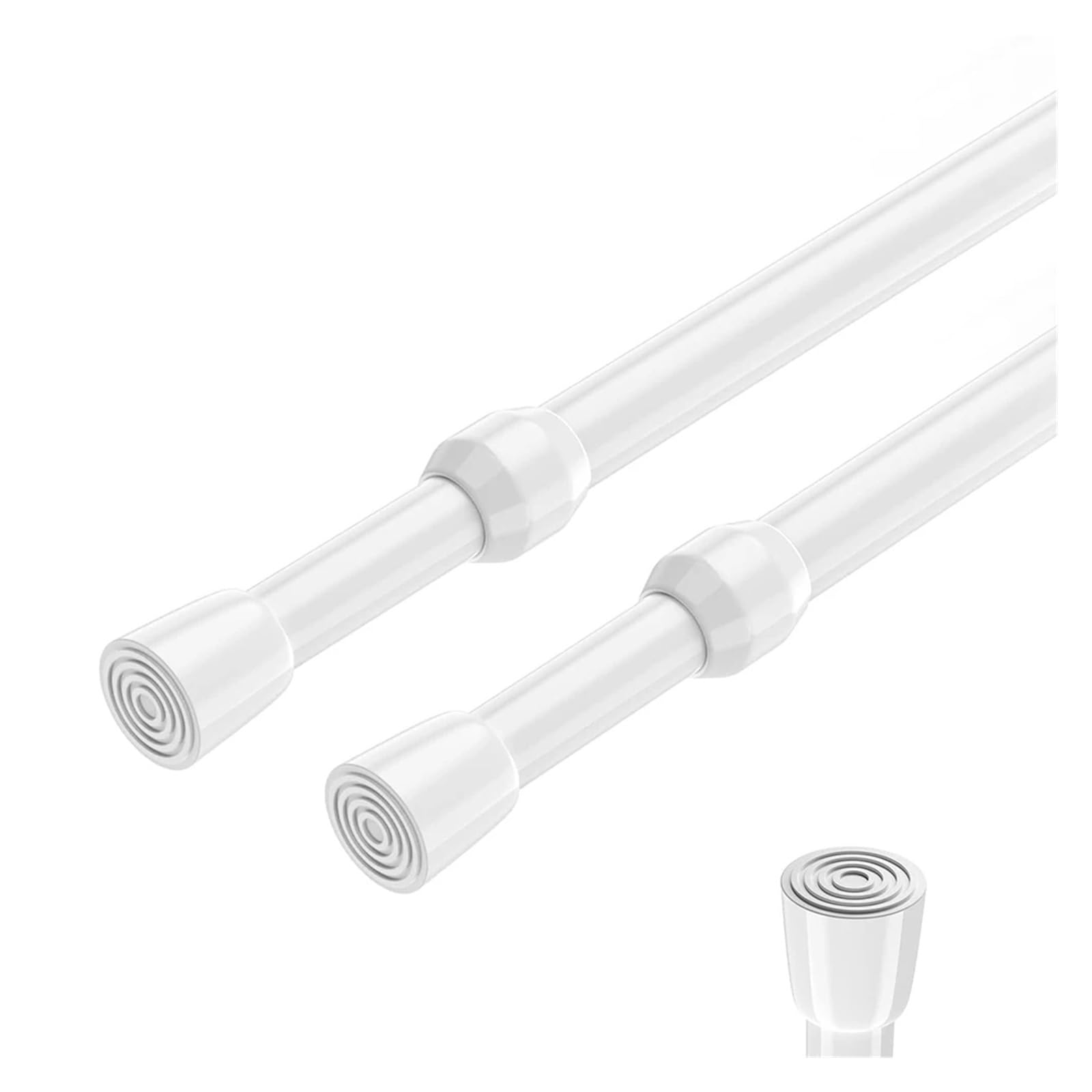 Verstellbare Spannstange 40–280 cm | Federbelastet, ohne Bohren, verstellbar, Türen/Fenster, 40–280 cm(Signal Line)