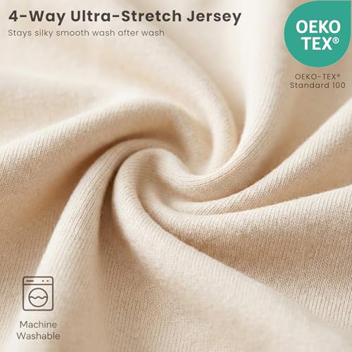 Image of Konssy 3 Pack Stretchy Changing Pad Covers, 32 inchx16 inch Changing Table Sheets