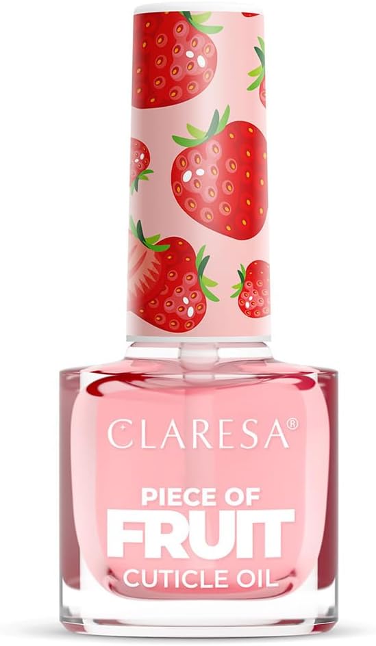 Claresa Oliwka Do Skórek i Paznokci Perfumowana Strawberry Słodka Truskawka