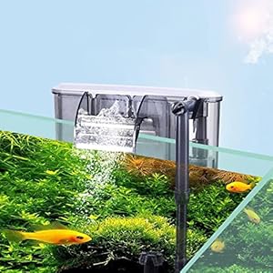SOUSLOW Filtro per Acquario, Acquario Sommergibile Filtro a Cascata di 800L / H