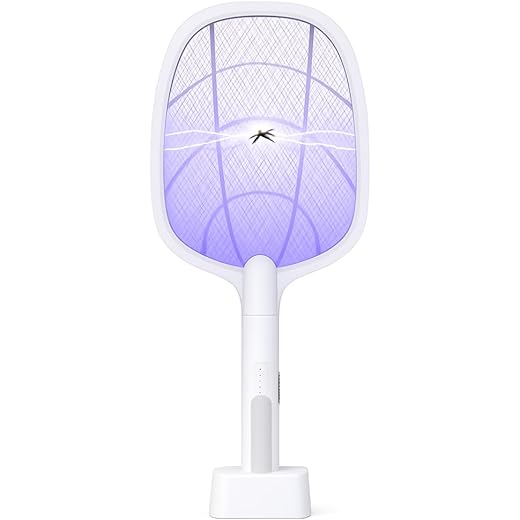 2-in-1 Rechargeable Mosquito Racket 3200V