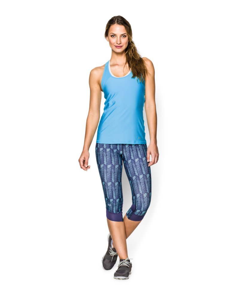 Under Armour Running - Printed Fly By Capri - Pantalones pirata de running para mujer