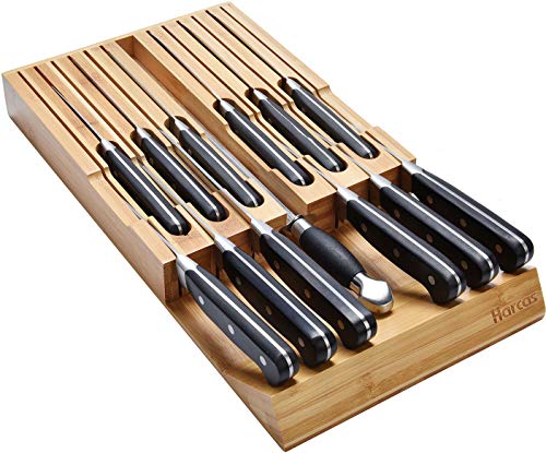 Harcas - Bloque de cuchillos de bambú