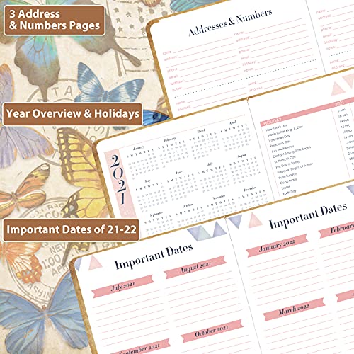 Dagboek 2021-2022 - Academisch dagboek van juli 2021 tot juni 2022, Midjaar Dagboek A5 Wekelijks en Maandelijks te… - Image 6