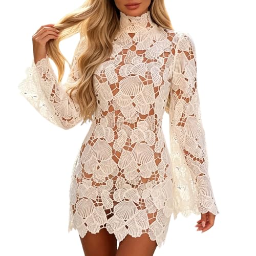 Jupe midi en lin femme taille élastique ajustée sans serrer avec poches