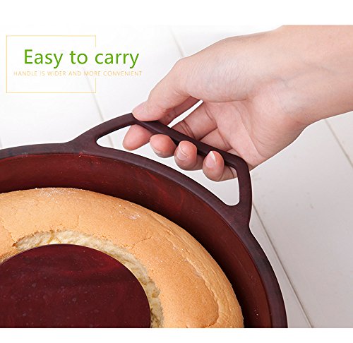 Teglia antiaderente in silicone con telaio in