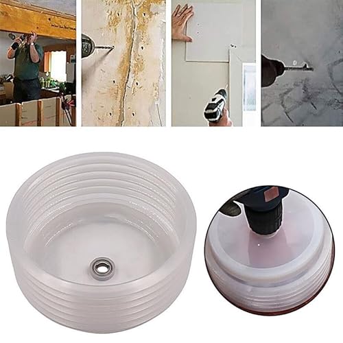 Hole Saw Dust Bowl, Drill Dust Collector, Elastic Drill Dust Catcher Washable Ash Bowl for 0.63-4.92 Inch Hole Openers