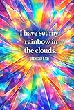  I Have Set My Rainbow: 30-Day Christian Guided Reflection Notebook for Women – Vibrant Prism & Gold Floral Prayer Book – 6x9 Lined Daily Study: Daily ... & Gratitude Log – Genesis 9:13 Color Series