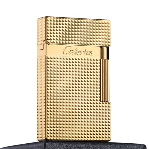 Briquet vintage essence et gaz à glissière accessoire de table rétro chic