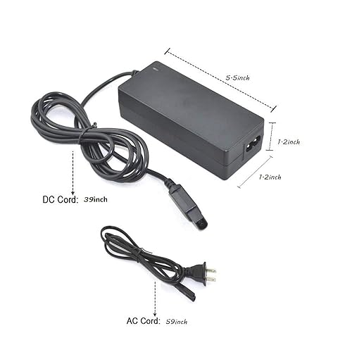 Miniatura 4 de WiCareYo AC Power Supply Adapter Wall Charger US Plug with Composite AV Cable for Gamecube System NGC Console