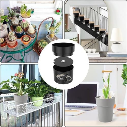 Bijoux et objets de valeur en sécurité dans ce pot de fleurs secret - 7