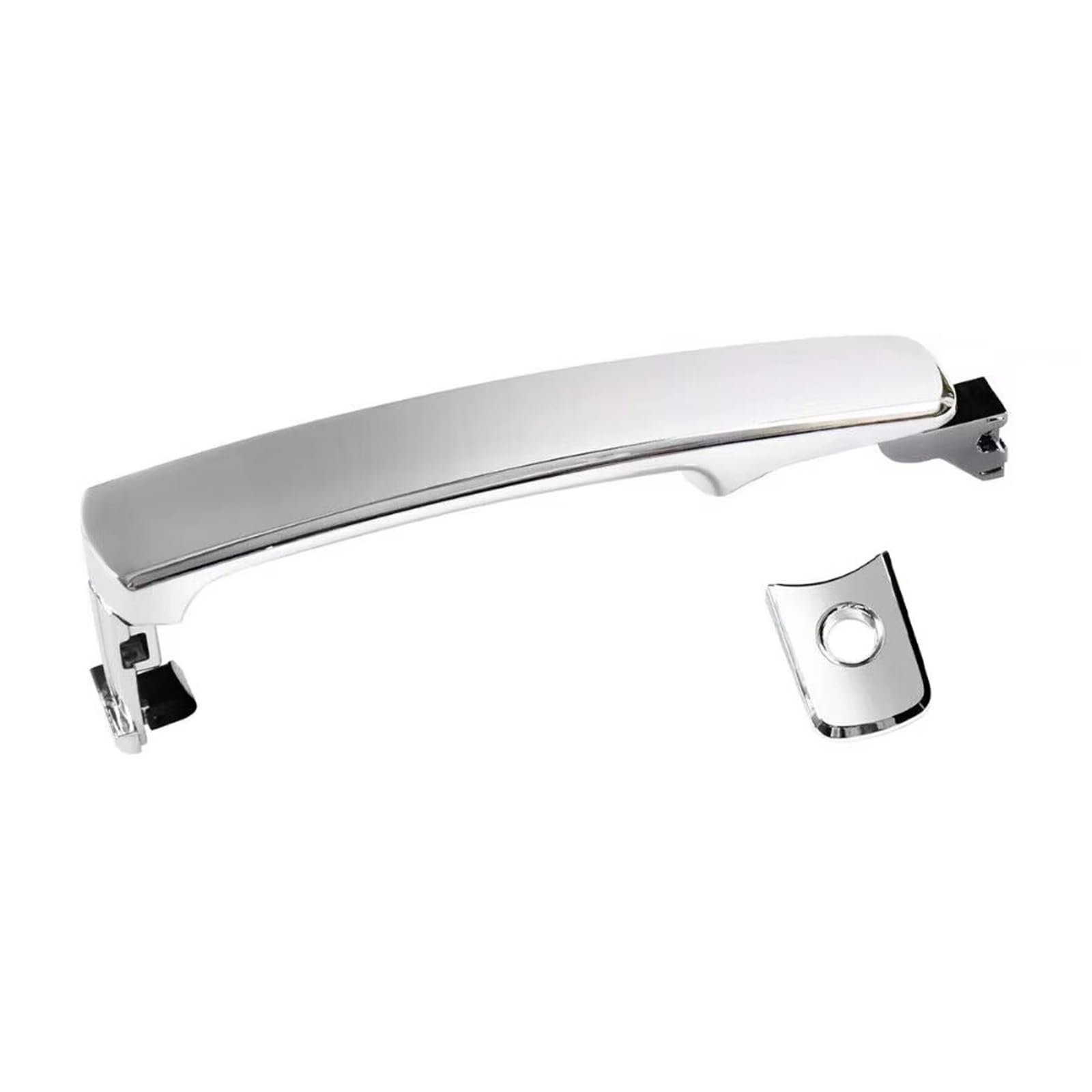 Qjahxkf Replacement Exterior Door Handles Front Exterior Outside Door Handle Left Driver Side 80640-CA012 for Nissan for Rogue 2008 2009 2010 2012 2013 Outer Handle