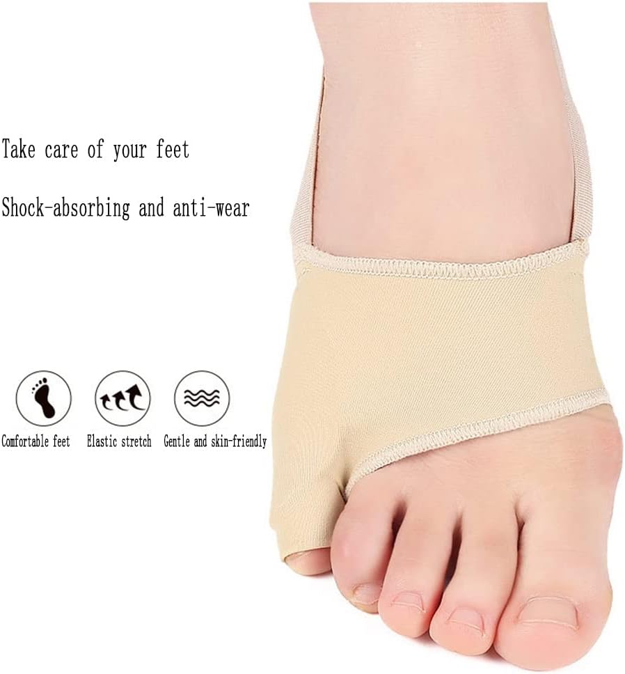 DEAVER Orthopedic Bunion Corrector, Small Toe Straightener Splint Separator Bunion Protector with Gel Pad for Overlapping Toes,Hallux Valgus Correction