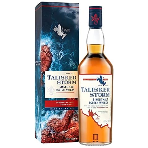 Talisker Storm | Single Malt Scotch Whisky | Ausgezeichneter, aromatischer Single Malt | handgefertigt von der schottischen Insel Skye | 45.8% vol | 700ml Einzelflasche Cover