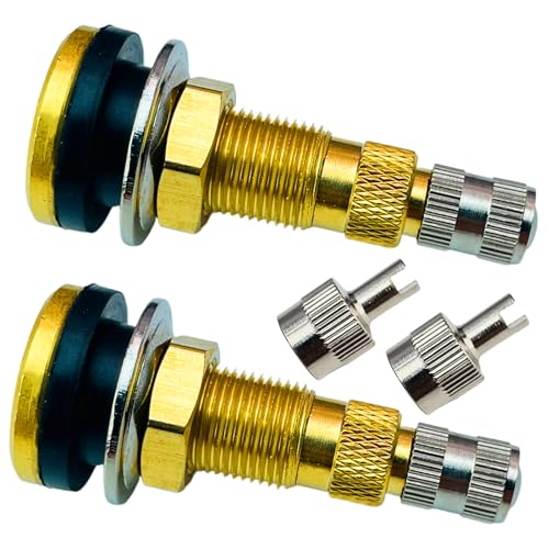 TR618A Tire Valve Stems,Tubeless Air Liquid Tractor Valve Stems for Tubeless...