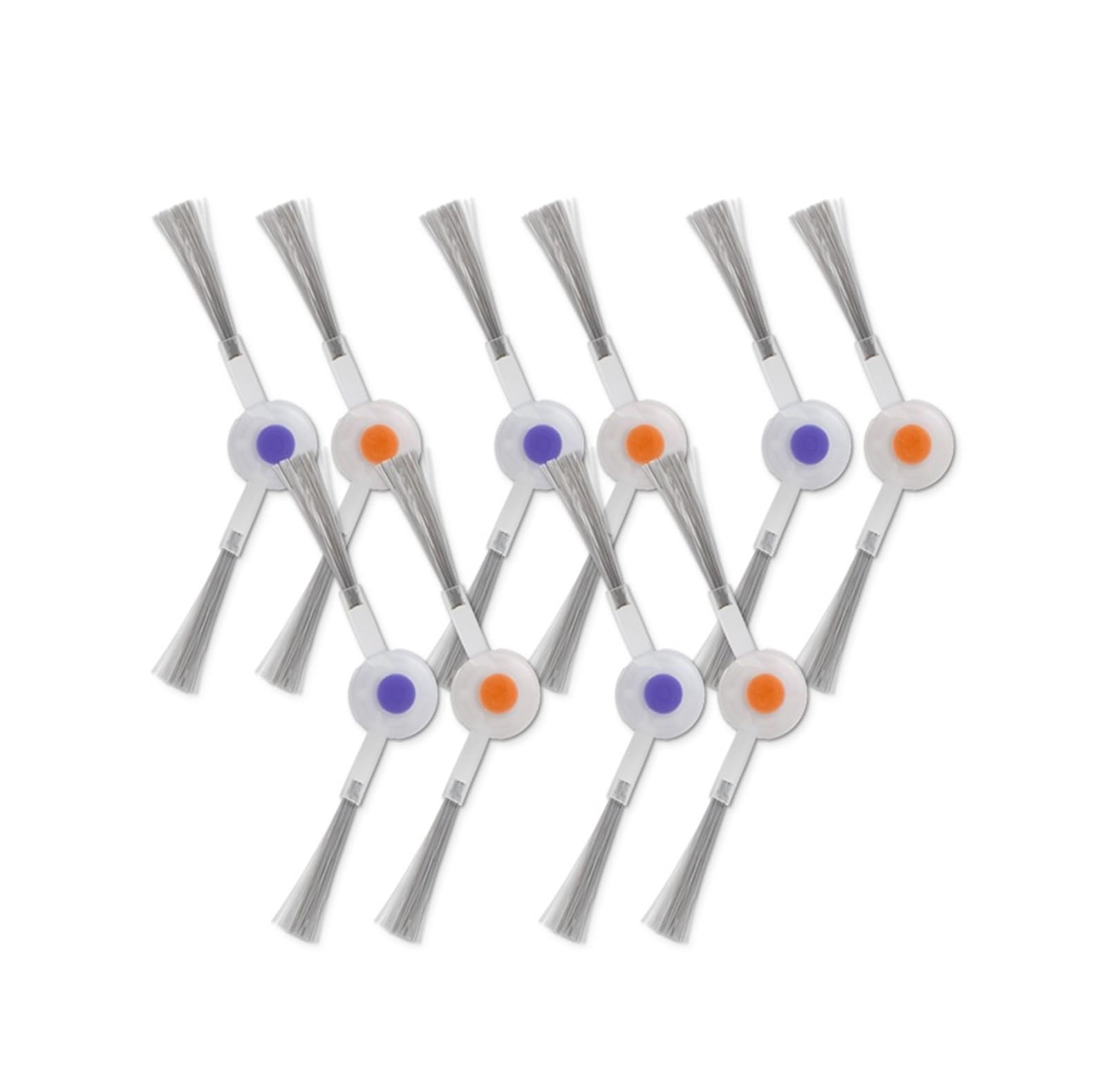 Brosse latérale Narwal J3 J4 à haute efficacité, lot de 10 accessoires pour angles et recoins