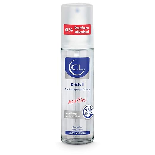 CL Kristall Antitranspirant gegen starkes Schwitzen 75 ml Anti