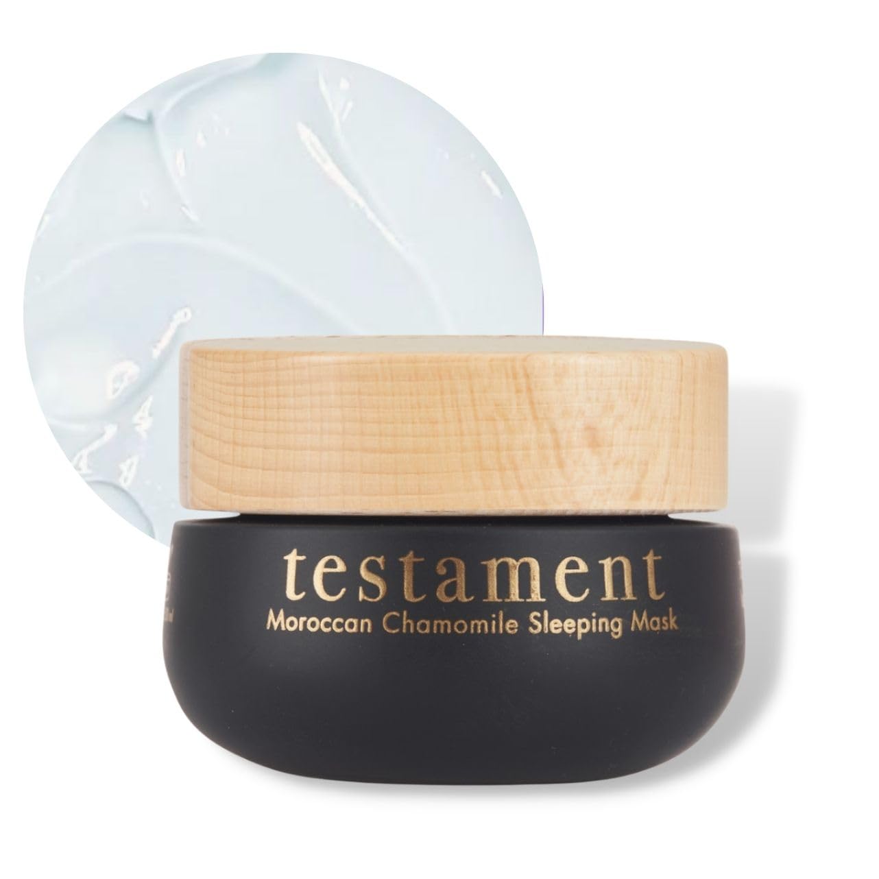 TESTAMENT Beauty Skin care Moroccan Chamomile Sleep Face Mask night moisturizing treatment blue tansy antioxidants niacinamide fine lines wrinkles