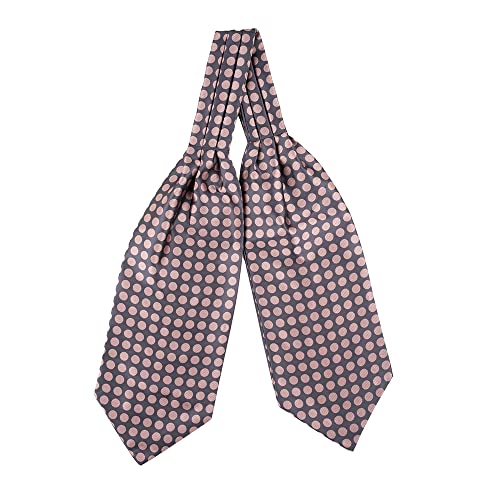 Image of The Tie Hub Microfibre Cravat for Men - Formal & Wedding Occasion Wear