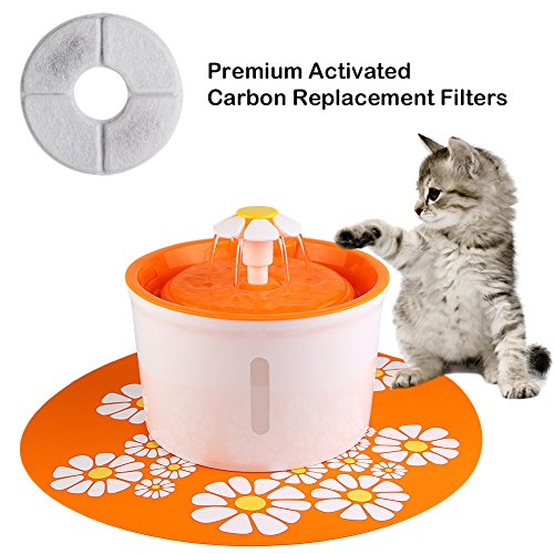 Fuente automática para agua de mascotas 1.6 L miniatura 2