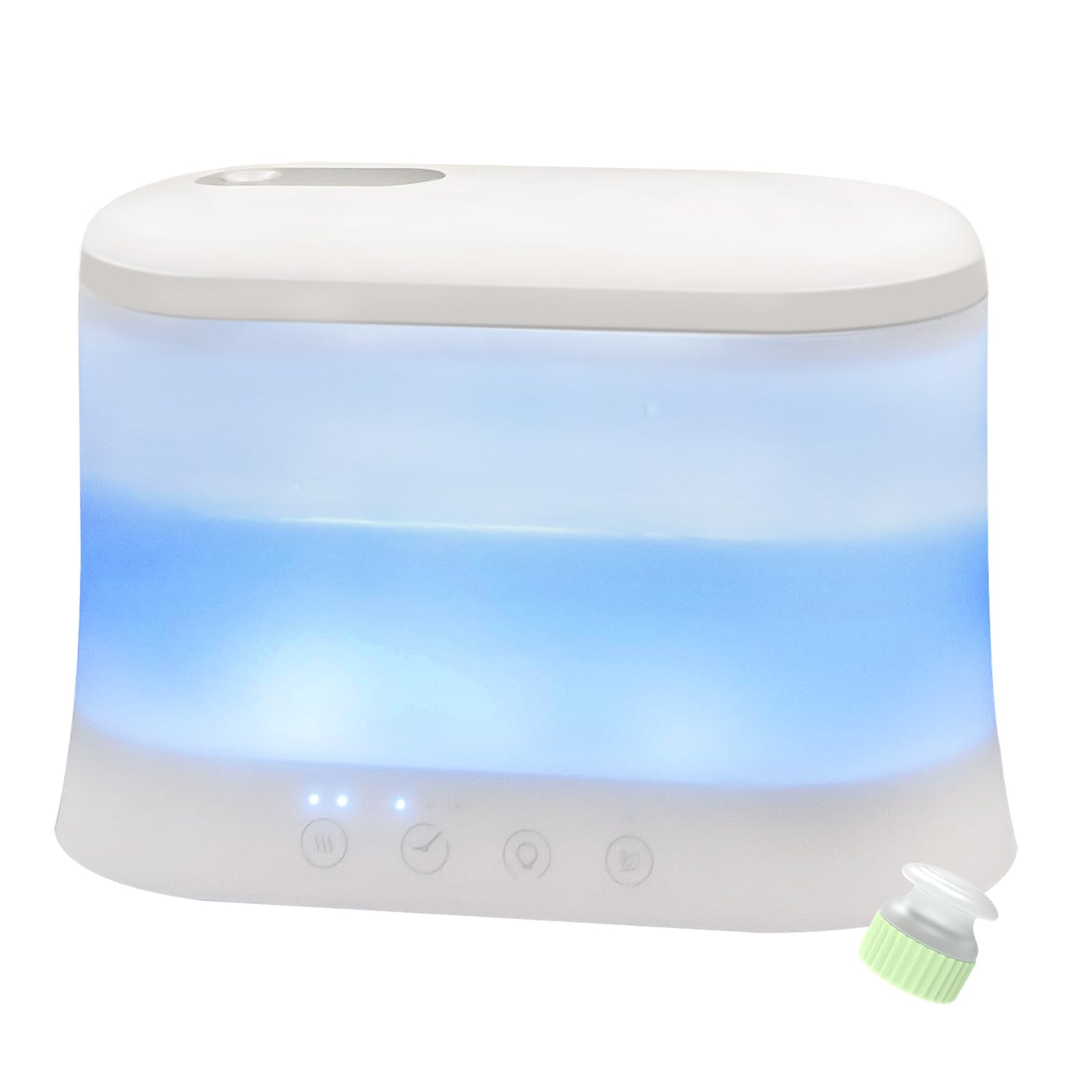 Amazon.co.jp: YOGIN 加湿器 卓上 アロマディフューザー 小型 1.8L 