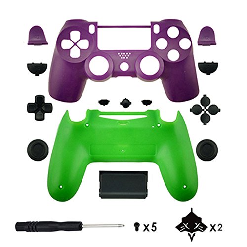 Carcasa completa con botones Mod Kit para PS4 Pro Slim para Sony Playstation 4 Dualshock 4 PS4 Slim Pro JMD-040 Controlador inalámbrico de repuesto