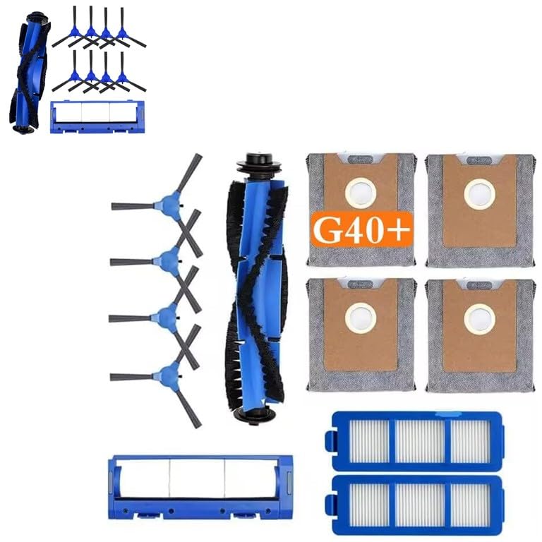 BBT BAMBOOST Replacement Fit for Eufy G40+ / G40 Hybrid+ Robot Vacuum (Kit A2)