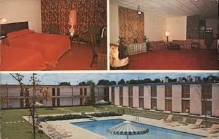 Hilton Airport Inn Nashville, Tennessee TN Original Vintage Postcard