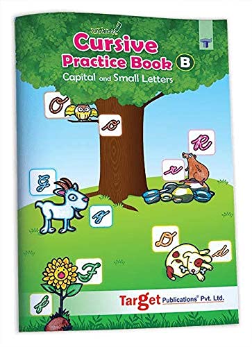 Nurture English Cursive Alphabet Practice Books for Kids | 5 to 8 Year Old | Practice Writing Capital and Small Letters for Children | Book A and B - Set of 2 Books 4