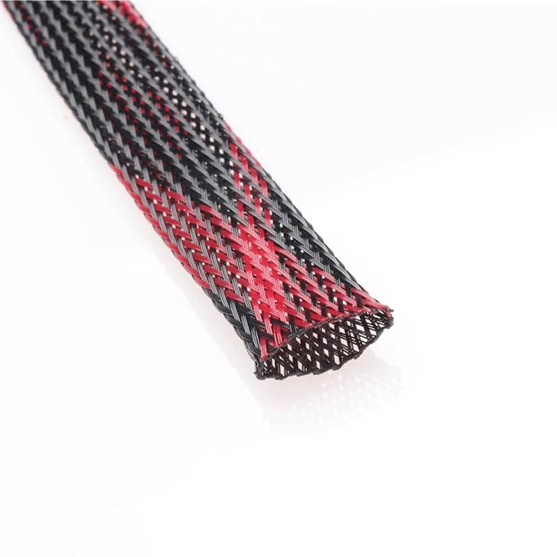 10m Expandable Cable Sleeves 1pcs, For Insulation Braided Sleeving Wire Gland Cables Protection Wiring Accessories(15mm)