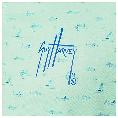 Guy Harvey Men’s Performance Recycled Polyester Short Sleeve Polo Shirt4