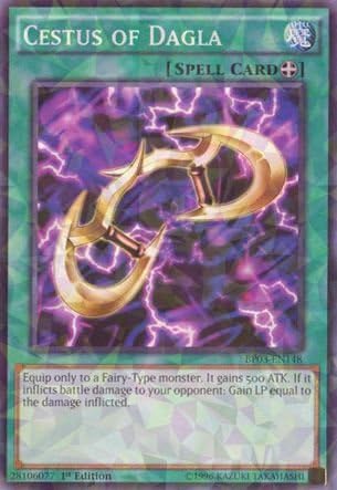 YU-GI-OH! - Cestus of Dagla (BP03-EN148) - Battle Pack 3 Monster League - 1 Edición - Shatterfoil