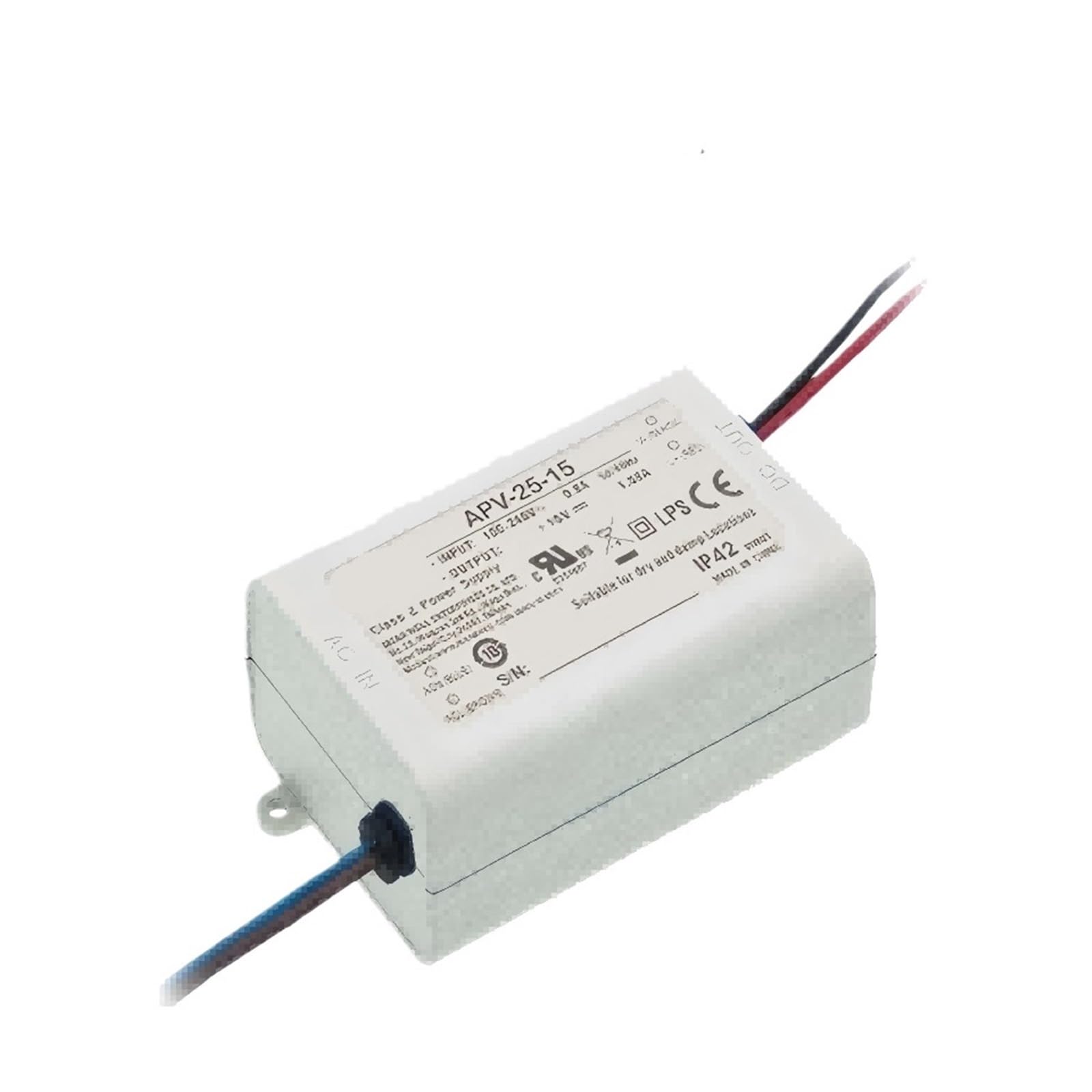 BRODEFUP 25W Single Output Switching Power Supply APV-25-5V APV-25-12V APV-25-15V APV-25-24V APV-25-36V(APV-25-5)
