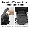 Baby Carrier Backpack with Foldable Frame, Toddler Hiking Backpack with Adjustable Comfort Seat, Sun & Rain Canopy, Ergonomic Straps, Supportive Waist Belt, Large Storage Capacity for Outdoor #4