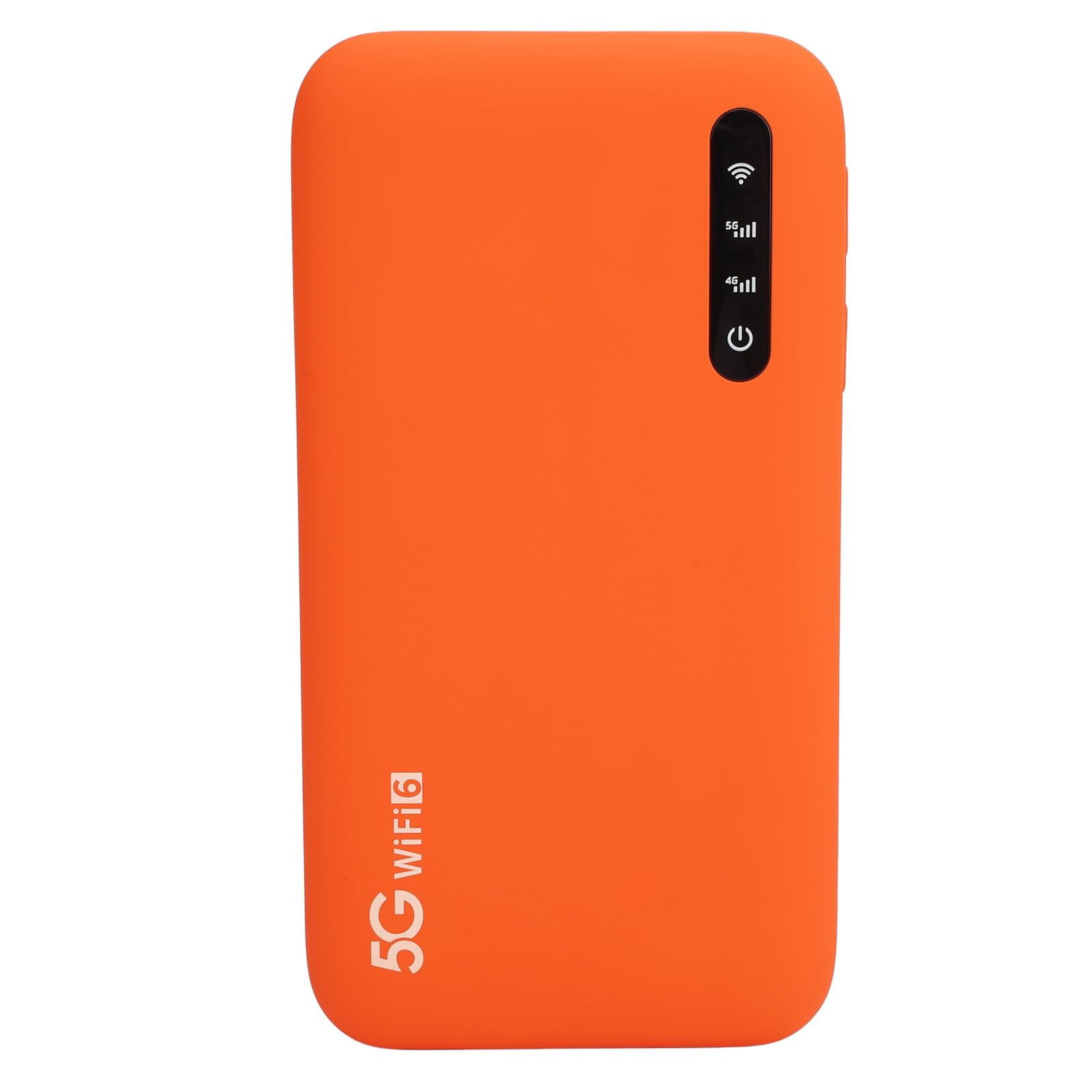 Hotspot Mobile WiFi 5G 6, Router Hotspot Mobile Portatile, Router Cellulare 5G con Slot per Scheda SIM, 16 Dispositivi Connessi, 6100mAh, Dispositivo WiFi Portatile da Viaggio