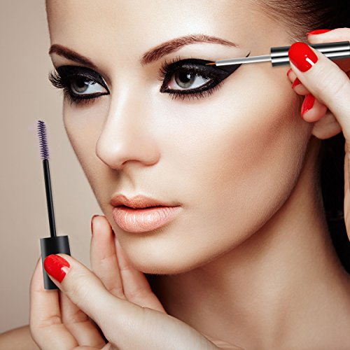 Frcolor – 3 frascos vazios para cílios com tubo de rímel de 7,5 ml com 1 recipiente de 7 ml para fra