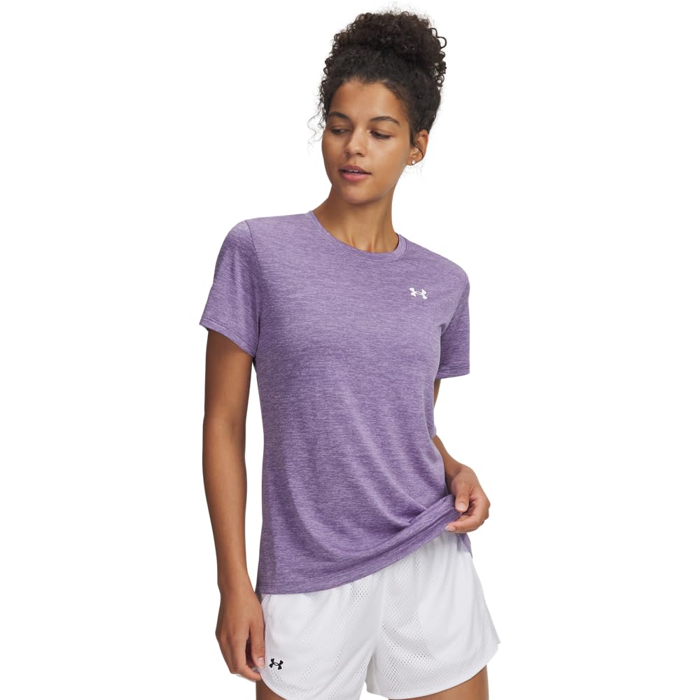 Under Armour Tech SSC- Twist - Purple Luxe / / White - XXL