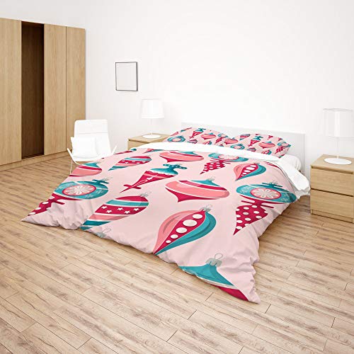 Parure de lit avec housse de couette CHEHONG en polyester durable de qualité supérieure