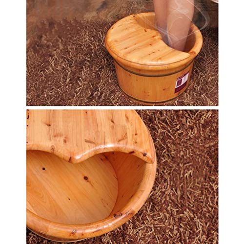 Spa de pies de madera BABYCE con rodillo y tapa miniatura 5