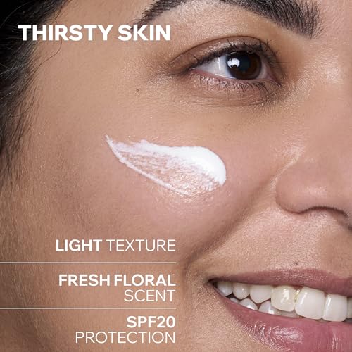 Uriage Hydro-Aktiv Creme mit LSF20 mit LSF20 Sonnenschutz. Tägliche Gesichtscreme mit Hyaluronsäure - spendet der Haut Feuchtigkeit - frischer Blütenduft - nicht komedogen - 40ml