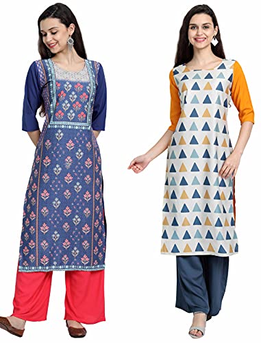Image of Women's Crepe Regular Kurta