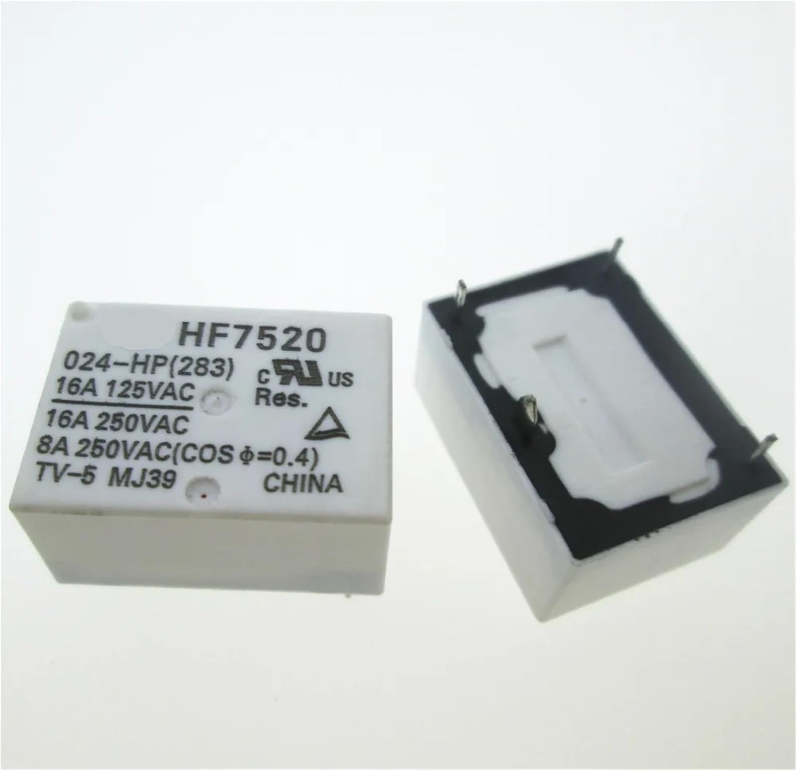 Relais HF7520-024HP 24VDC composant de haute précision 4PIN - 2