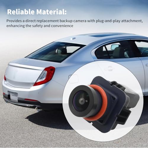 Image of Hoypeyfiy EA5T-19G490-AA Rear View Back Up Camera Replacement for Lincoln MKS 2013 2014 2015 2016 Replaces EA5T19G490AA EA5Z-19G490-B DA5Z-19G490-A